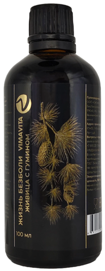 Внешний вид Живица с гумином VIMAVITA от ВимаВиты