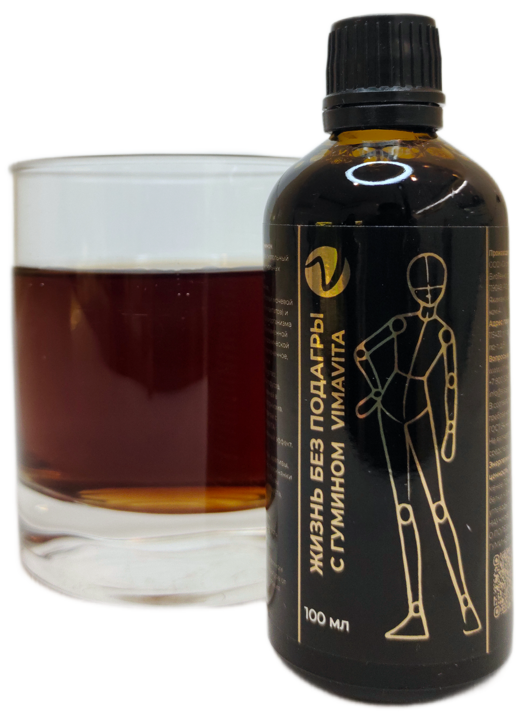 Внешний вид Жизнь без подагры с гумином VIMAVITA от ВимаВиты